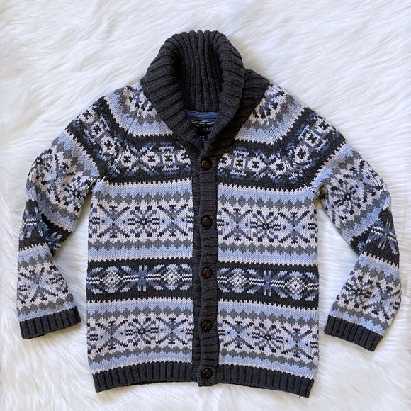 Bowen & Wright Knit Cardigan Sweater Size 5T - Picture 4 of 7